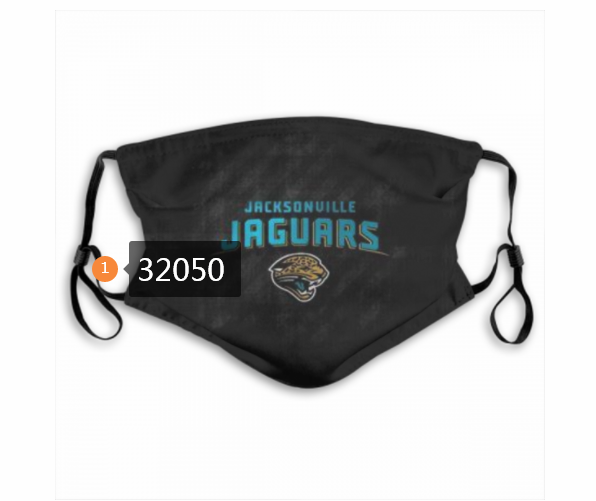 NFL 2020 Jacksonville Jaguars 120 Dust mask with filter->nfl dust mask->Sports Accessory